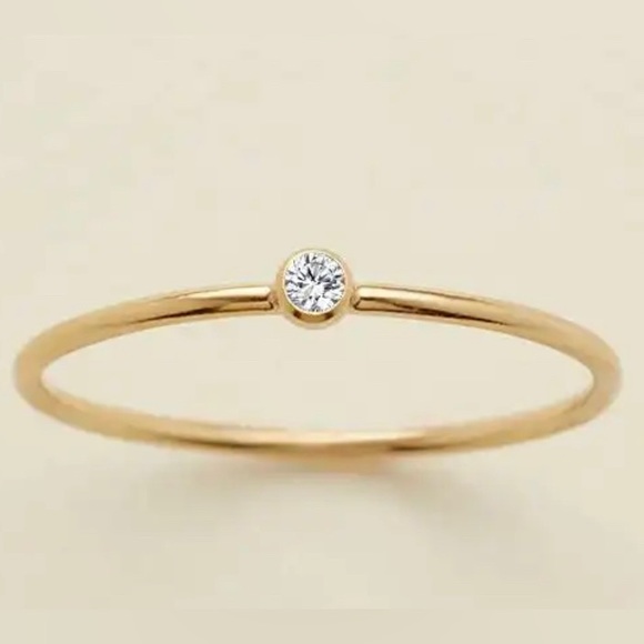 Birthstone rings - Picture 5 of 8